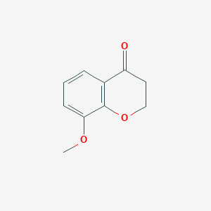 molecular formula C10H10O3 B1357117 8-甲氧基-4-色满酮 CAS No. 20351-79-5
