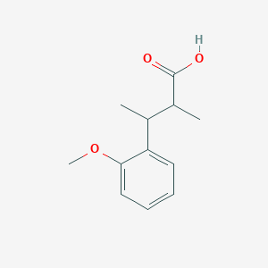 3-(2-Methoxyphenyl)-2-methylbutanoic acid