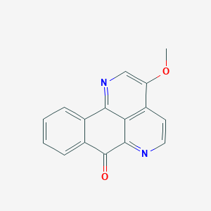 B135712 3-Methoxysampangine CAS No. 128129-42-0