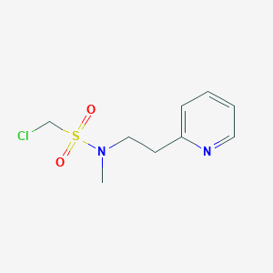 1-Chloro-n-methyl-n-(2-(pyridin-2-yl)ethyl)methanesulfonamide