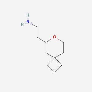 2-{7-Oxaspiro[3.5]nonan-6-yl}ethan-1-amine