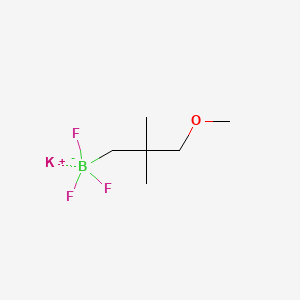 Potassium trifluoro(3-methoxy-2,2-dimethylpropyl)borate