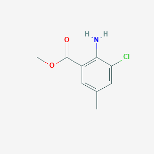 Methyl 2-amino-3-chloro-5-methylbenzoate