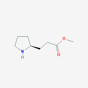 Methyl 3-[(2S)-pyrrolidin-2-yl]propanoate