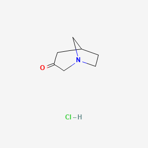 1-Azabicyclo[3.2.1]octan-3-onehydrochloride