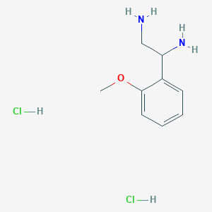 1-(2-Methoxyphenyl)ethane-1,2-diaminedihydrochloride