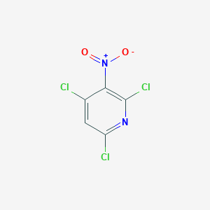 molecular formula C5HCl3N2O2 B1357141 2,4,6-三氯-3-硝基吡啶 CAS No. 60186-13-2