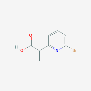 2-(6-Bromopyridin-2-yl)propanoicacid