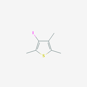 molecular formula C7H9IS B1357144 3-Iodo-2,4,5-trimethylthiophene CAS No. 60813-84-5