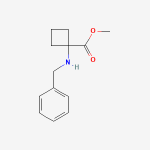 Methyl 1-(benzylamino)cyclobutane-1-carboxylate