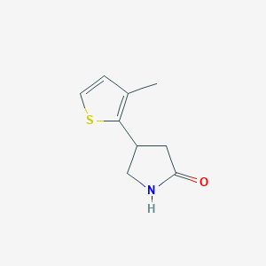 4-(3-Methylthiophen-2-yl)pyrrolidin-2-one