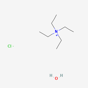 molecular formula C8H22ClNO B1357171 四乙铵氯化物水合物 CAS No. 68696-18-4