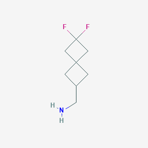 {6,6-Difluorospiro[3.3]heptan-2-yl}methanamine