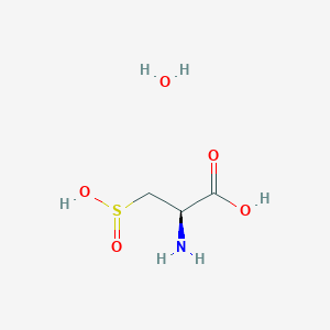 molecular formula C3H9NO5S B1357177 L-Cysteinesulfinic acid monohydrate CAS No. 207121-48-0
