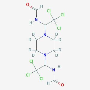 molecular formula C10H14Cl6N4O2 B1357181 Triforine-d8 CAS No. 948595-12-8