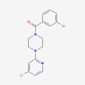 1-(3-Bromobenzoyl)-4-(4-chloropyridin-2-yl)piperazine