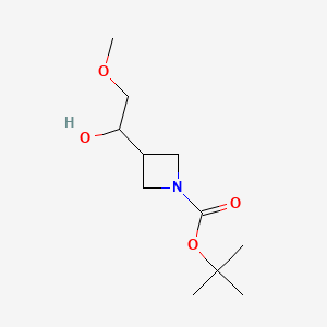 Tert-butyl3-(1-hydroxy-2-methoxyethyl)azetidine-1-carboxylate