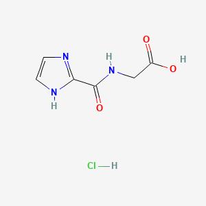 2-[(1H-imidazol-2-yl)formamido]aceticacidhydrochloride