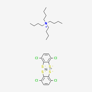 Tetrabutylammonium bis(3,6-dichloro-1,2-benzenedithiolato)nickelate