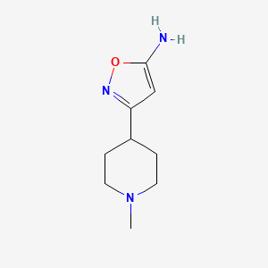 5-Amino-3-(1-methyl-4-piperidyl)isoxazole