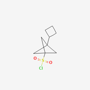 3-Cyclobutylbicyclo[1.1.1]pentane-1-sulfonyl chloride