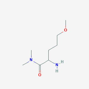 2-amino-5-methoxy-N,N-dimethylpentanamide