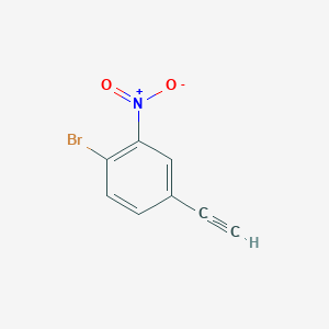 1-Bromo-4-ethynyl-2-nitrobenzene