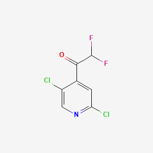 1-(2,5-Dichloropyridin-4-yl)-2,2-difluoroethanone