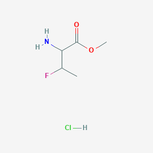 Methyl 2-amino-3-fluorobutanoate hydrochloride