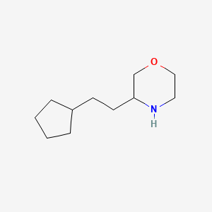 3-(2-Cyclopentylethyl)morpholine