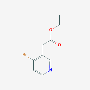 Ethyl 2-(4-bromopyridin-3-yl)acetate