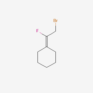 (2-Bromo-1-fluoroethylidene)cyclohexane