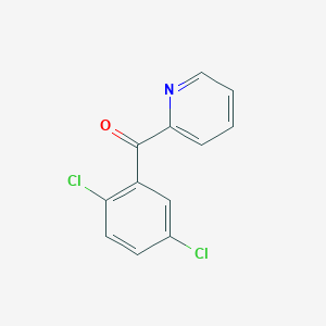 B1357231 2-(2,5-Dichlorobenzoyl)pyridine CAS No. 898780-33-1