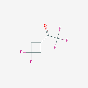 1-(3,3-Difluorocyclobutyl)-2,2,2-trifluoroethan-1-one