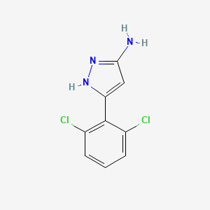 3-(2,6-Dichlorophenyl)-1h-pyrazol-5-amine