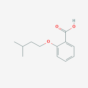 molecular formula C12H16O3 B1357246 2-(3-Methylbutoxy)benzoic acid CAS No. 21023-51-8