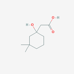 2-(1-Hydroxy-3,3-dimethylcyclohexyl)acetic acid