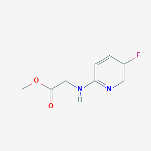 Methyl (5-fluoropyridin-2-yl)glycinate