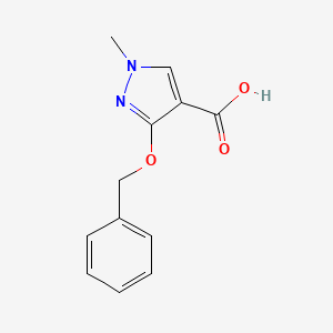 3-(benzyloxy)-1-methyl-1H-pyrazole-4-carboxylic acid