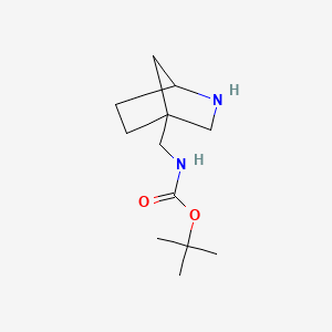 tert-butylN-({2-azabicyclo[2.2.1]heptan-4-yl}methyl)carbamate