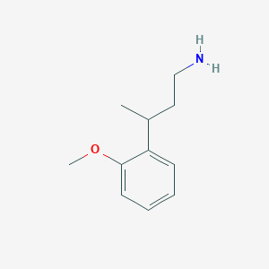 3-(2-Methoxyphenyl)butan-1-amine