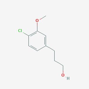 3-(4-Chloro-3-methoxyphenyl)propan-1-ol