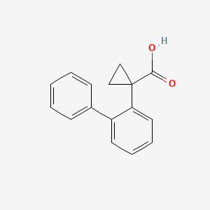 1-(Biphenyl-2-yl)cyclopropane-carboxylic acid