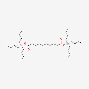 molecular formula C34H70O4Sn2 B1357274 Stannane, (sebacoyldioxy)bis(tributyl- CAS No. 30099-72-0