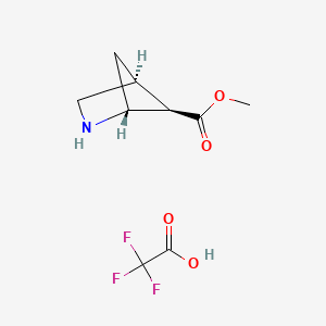 rac-methyl(1R,4S,5R)-2-azabicyclo[2.1.1]hexane-5-carboxylate,trifluoroaceticacid