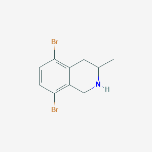 5,8-Dibromo-3-methyl-1,2,3,4-tetrahydroisoquinoline