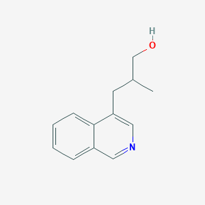 3-(Isoquinolin-4-yl)-2-methylpropan-1-ol