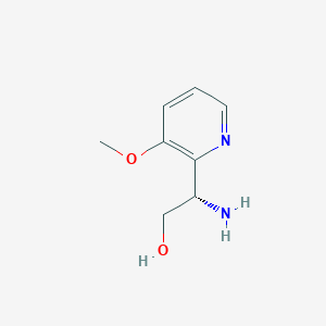 (S)-2-Amino-2-(3-methoxypyridin-2-yl)ethan-1-ol