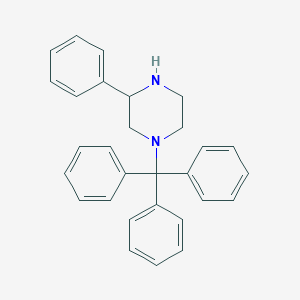 3-Phenyl-1-trityl-piperazine