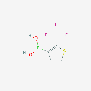 [2-(Trifluoromethyl)thiophen-3-yl]boronic acid